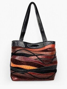 Sharif Vintage 80s Leather Shoulder Bag